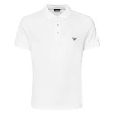 Premium Quality Polo Mens White T-Shirt.