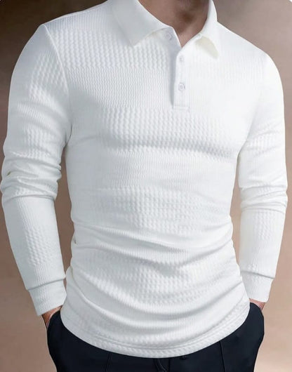 Premium Quality Polo Mens White T-Shirt.